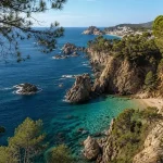 Imagen de una cala de la Costa Brava