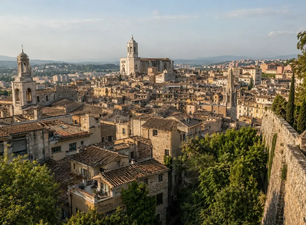 Vista del Barri Vell de Girona