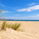 Imagen de la playa de Sant Pere Pescador